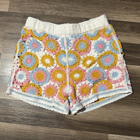 Anthropologie Sunday in Brooklyn Crochet Shorts - Picture 4 of 7